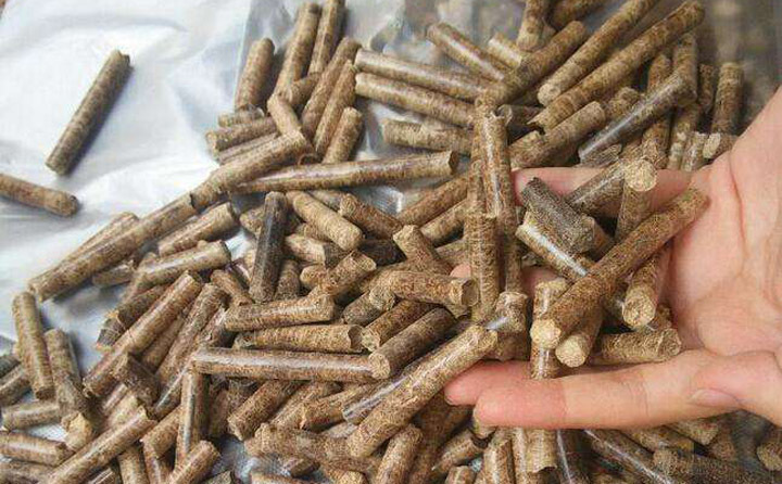 秸稈顆粒機(jī)壓制的生物質(zhì)顆粒